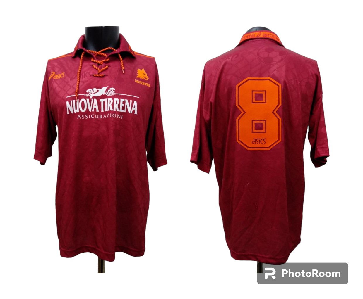 MAGLIA RARA VINTAGE #di Cesare 23 match worn Rarità Diadora Nuova